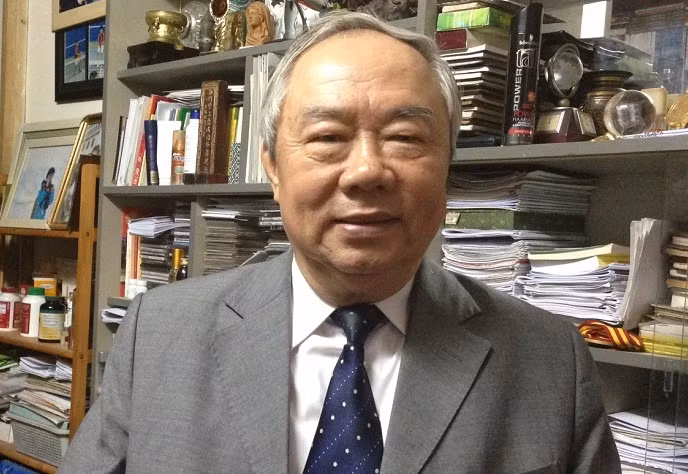 Ông Vũ Mão: "Lòng dân có yên thì đất nước mới mạnh, đó là đạo lý muôn đời". Ảnh: Ngọc Quang.