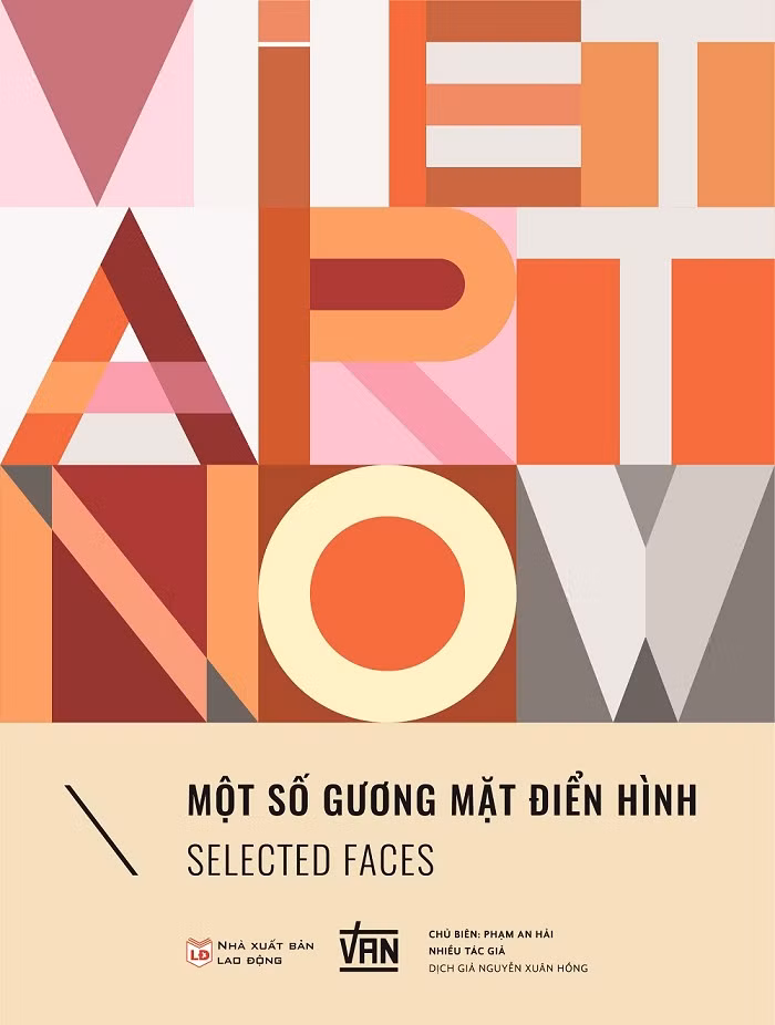 Bìa sách Viet Art Now – Một số gương mặt điển hình.