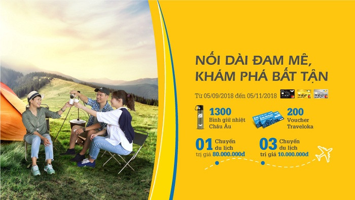 “Nối dài đam mê, khám phá bất tận” cho các chủ thẻ PVcomBank Mastercard. “Nối dài đam mê, khám phá bất tận” cho các chủ thẻ PVcomBank Mastercard.