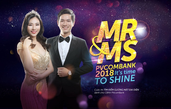 PVcomBank tổ chức cuộc thi “Mr &amp; Ms PVcomBank 2018”.