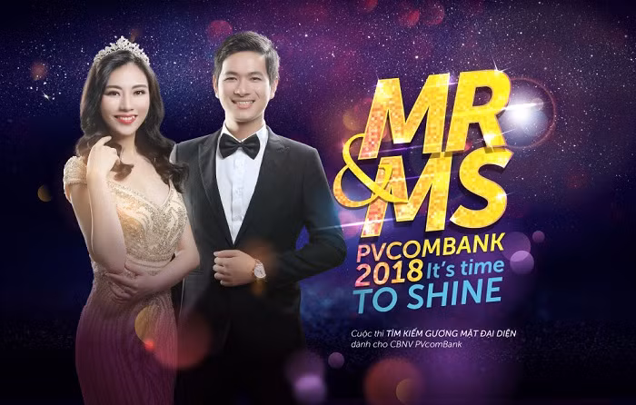 PVcomBank tổ chức cuộc thi “Mr &amp; Ms PVcomBank 2018”.
