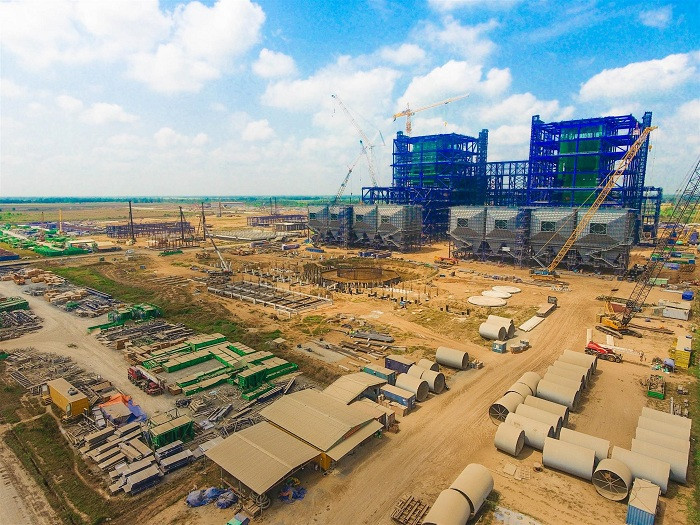 Công trường Nhà máy nhiệt điện Long Phú 1. Công trường Nhà máy nhiệt điện Long Phú 1.