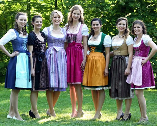 Bẩy thí sinh được tham dự vòng chung kết của cuộc thi tuyển chọn Nữ hoàng bia 2018 tại Munich.