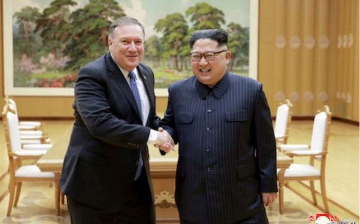 Chủ tịch Kim Jong Un tiếp Ngoại trưởng Mỹ, Mike Pompeo nhân chuyến thăm Triều Tiên vào tháng 7/2018 (Ảnh: KCNA). Chủ tịch Kim Jong Un tiếp Ngoại trưởng Mỹ, Mike Pompeo nhân chuyến thăm Triều Tiên vào tháng 7/2018 (Ảnh: KCNA).