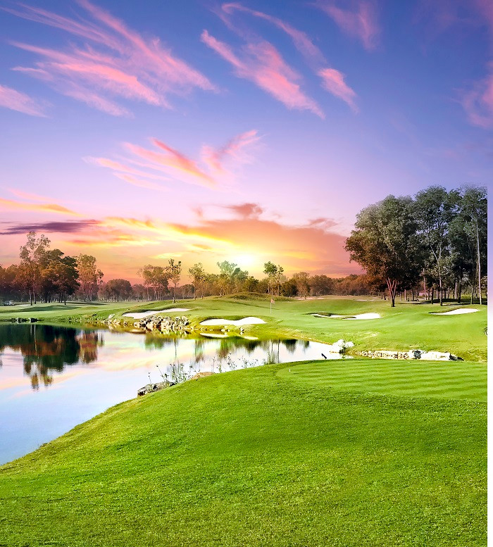 Sân Kings Course tại BRG Kings Island Golf Resort. Sân Kings Course tại BRG Kings Island Golf Resort.