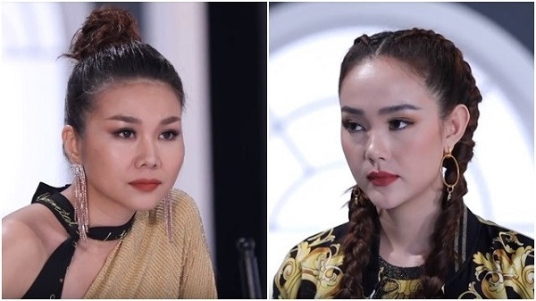 Thanh Hằng “vỗ mặt” Minh Hằng trong thử thách với thông điệp “Ngon khó cưỡng” của Trà sữa Macchiato Không Độ. Thanh Hằng “vỗ mặt” Minh Hằng trong thử thách với thông điệp “Ngon khó cưỡng” của Trà sữa Macchiato Không Độ.