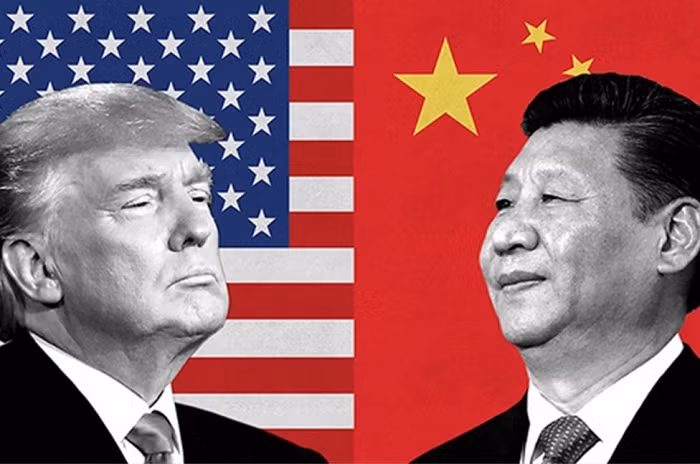 Tổng thống Mỹ, Donald Trump (trái) và Chủ tịch Trung Quốc, Tập Cận Bình (phải) (Ảnh:Reuters).