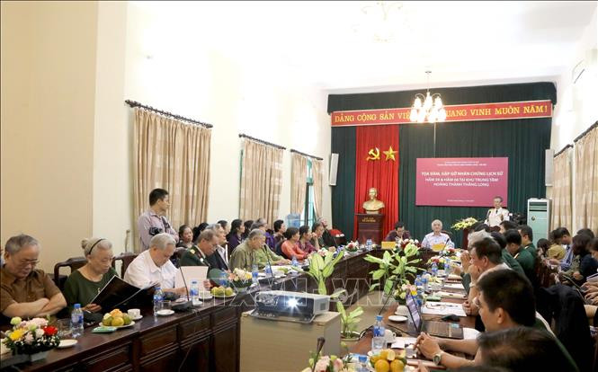 Quang cảnh buổi tọa đàm. Ảnh: Đinh Thị Thuận-TTXVN Quang cảnh buổi tọa đàm. Ảnh: Đinh Thị Thuận-TTXVN