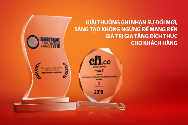 Maritime Bank liên tiếp nhận 2 giải thưởng uy tín quốc tế. Maritime Bank liên tiếp nhận 2 giải thưởng uy tín quốc tế.