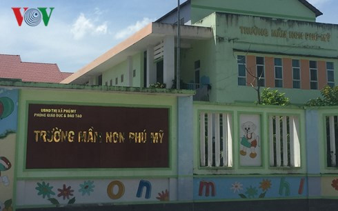 Trường Mầm non Phú Mỹ (Ảnh minh họa: vov.vn). Trường Mầm non Phú Mỹ (Ảnh minh họa: vov.vn).