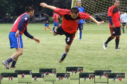 4. Chụp liên tiếp: Một trong những ứng dụng máy ảnh Android được ưa thích là Fast Burst Camera, cho phép chụp tới 30 khung hình/giây. Tuy nhiên, ứng dụng cho bức ảnh độ phân giải rất kém, trong khi máy ảnh như Sony Cyber-shot DSC-HX9V chụp 10 khung hình/giây ở độ phân giải đầy đủ 16MP. Panasonic Lumix DMC-ZS20 còn tốt hơn, chụp tới 60 khung hình/giây ở độ phân giải không đầy đủ; 10 khung hình/giây ở độ phân giải đầy đủ và 5 khung hình/giây với chế độ lấy nét tự động. 4. Chụp liên tiếp: Một trong những ứng dụng máy ảnh Android được ưa thích là Fast Burst Camera, cho phép chụp tới 30 khung hình/giây. Tuy nhiên, ứng dụng cho bức ảnh độ phân giải rất kém, trong khi máy ảnh như Sony Cyber-shot DSC-HX9V chụp 10 khung hình/giây ở độ phân giải đầy đủ 16MP. Panasonic Lumix DMC-ZS20 còn tốt hơn, chụp tới 60 khung hình/giây ở độ phân giải không đầy đủ; 10 khung hình/giây ở độ phân giải đầy đủ và 5 khung hình/giây với chế độ lấy nét tự động.