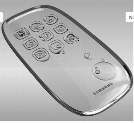 3. Samsung Aqua: Samsung Aqua là một trong những mẫu ý tưởng sáng tạo nhất đối với dòng điện thoại trong suốt. Trên thực tế, điện thoại này được khái niệm hóa theo chủ đề giọt nước. Cùng với một cơ thể trong suốt, mẫu điện thoại này sử dụng giao diện đồ họa. Khi nhìn mẫu điện thoại này, người dùng cảm giác các phím bấm như những giọt nước động lại trên một mặt phẳng điện thoại nhưng trên thực tế ấn tượng của điện thoại này là màn hình hiển thị AMOLED. Các tính năng đáng khen ngợi nhất của điện thoại này là khả năng xóa sạch. Đối với chữ viết, người dùng có thể dễ dàng xóa các biểu tượng bằng cách cọ xát ngón tay với vùng đó. 3. Samsung Aqua: Samsung Aqua là một trong những mẫu ý tưởng sáng tạo nhất đối với dòng điện thoại trong suốt. Trên thực tế, điện thoại này được khái niệm hóa theo chủ đề giọt nước. Cùng với một cơ thể trong suốt, mẫu điện thoại này sử dụng giao diện đồ họa. Khi nhìn mẫu điện thoại này, người dùng cảm giác các phím bấm như những giọt nước động lại trên một mặt phẳng điện thoại nhưng trên thực tế ấn tượng của điện thoại này là màn hình hiển thị AMOLED. Các tính năng đáng khen ngợi nhất của điện thoại này là khả năng xóa sạch. Đối với chữ viết, người dùng có thể dễ dàng xóa các biểu tượng bằng cách cọ xát ngón tay với vùng đó.