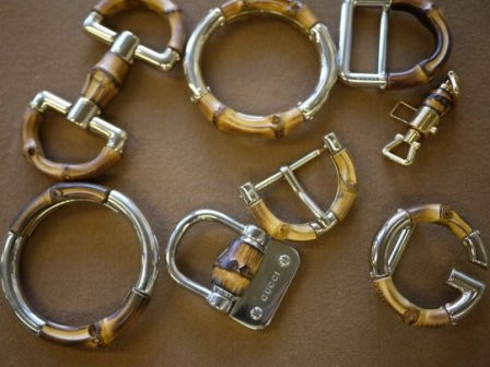 Tay cầm túi xanh làm bằng tre