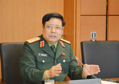 Đại tướng Phùng Quang Thanh - Bộ trưởng Bộ Quốc phòng. ảnh: Ngọc Quang. Đại tướng Phùng Quang Thanh - Bộ trưởng Bộ Quốc phòng. ảnh: Ngọc Quang.