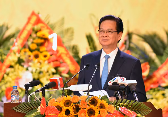 Thủ tướng Nguyễn Tấn Dũng chỉ rõ, tranh chấp lãnh thổ, đặc biệt là trên Biển Đông diễn biến phức tạp, gay gắt và rất khó lường. ảnh: VGP.