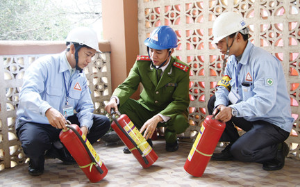 Công tác phòng chống cháy nổ đang được nâng cao trong thời gian gần đây.