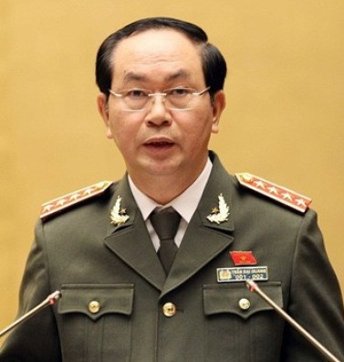 Đại tướng Trần Đại Quang - Bộ trưởng Công an. Đại tướng Trần Đại Quang - Bộ trưởng Công an.