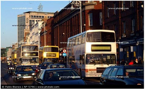 Xe bus hai tầng ở Dublin Xe bus hai tầng ở Dublin