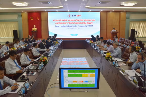 Các nhà tài trợ đánh gia cao năng lực của EVNNPT.