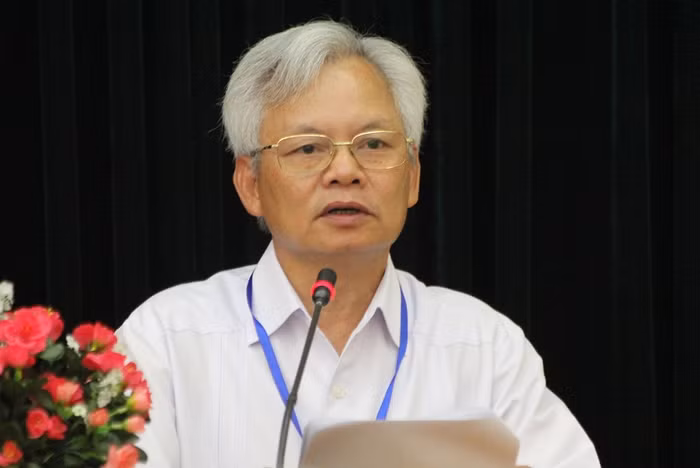 GS.TS Tạ Ngọc Tấn - Giám đốc Học viện Chính trị Quốc gia Hồ Chí Minh. Ảnh: Ngọc Quang.