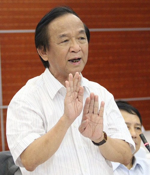 GS Nguyễn Lân Dũng đề nghị bỏ kỳ thi tốt nghiệp THPT và chuyển sang xét tốt nghiệp. Ảnh: Ngọc Quang.