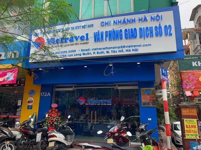 Vietravel Hà Nội thay đổi địa điểm văn phòng số 2. Vietravel Hà Nội thay đổi địa điểm văn phòng số 2.