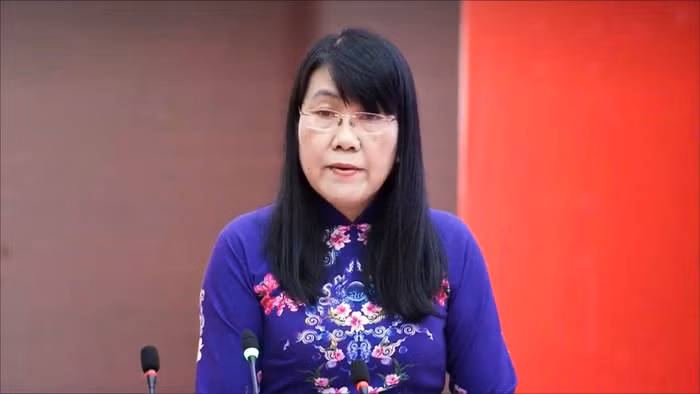 Bà Nguyễn Hoài Thúy Hằng - Giám đốc Sở Giáo dục và Đào tạo tỉnh Hậu Giang. (Ảnh: Sở Giáo dục và Đào tạo tỉnh Hậu Giang).