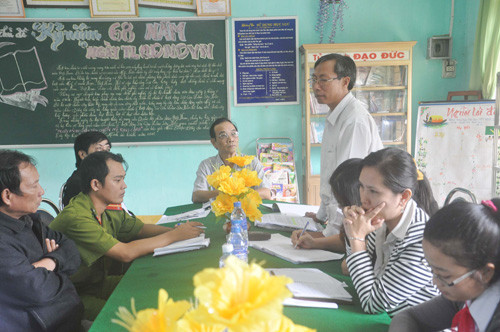 Buổi họp xử lý kỷ luật em N. T. V. Buổi họp xử lý kỷ luật em N. T. V.