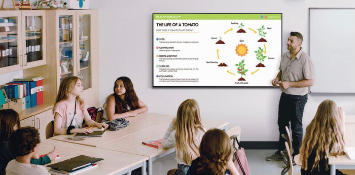 Lớp học ứng dụng giải pháp công nghệ cao vào giảng dạy. Lớp học ứng dụng giải pháp công nghệ cao vào giảng dạy.