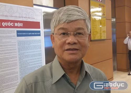 Đại biểu Quốc hội Nguyễn Anh Sơn. ảnh: Ngọc Quang.