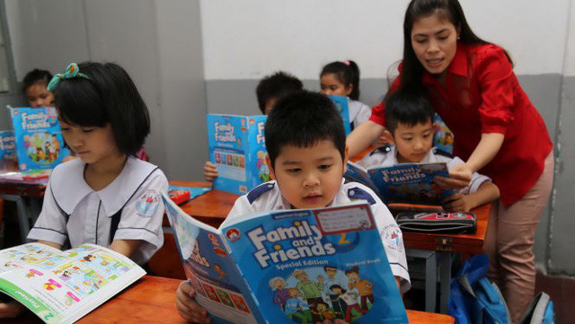 Dạy và học tiếng anh (Ảnh minh họa: tuoitre.vn)