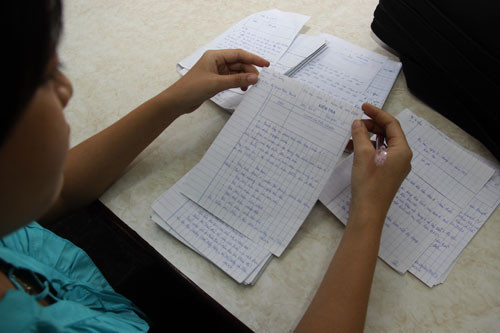 Những bí mật của công tác chấm bài kiểm tra (Ảnh minh họa: Như Hùng).