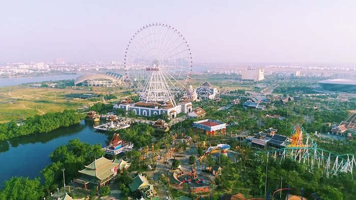 Công viên Sun World Danang Wonders hiện tại. Công viên Sun World Danang Wonders hiện tại.