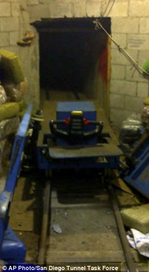 Lối vào đường hầm vận chuyển ma túy được phát hiện ở San Diego