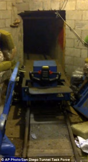 Lối vào đường hầm vận chuyển ma túy được phát hiện ở San Diego