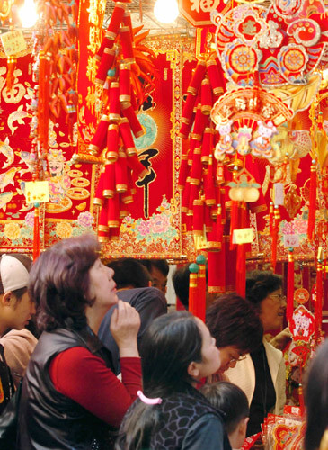 Không khí năm mới tại Hong Kong