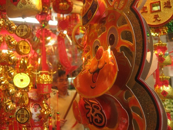 Không khí năm mới tại Hong Kong