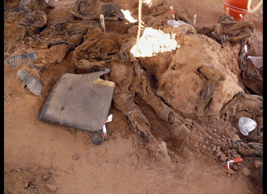 Một số vẫn còn ở trong tình trạng bị trói. Nguồn: Huffingtonpost Một số vẫn còn ở trong tình trạng bị trói. Nguồn: Huffingtonpost