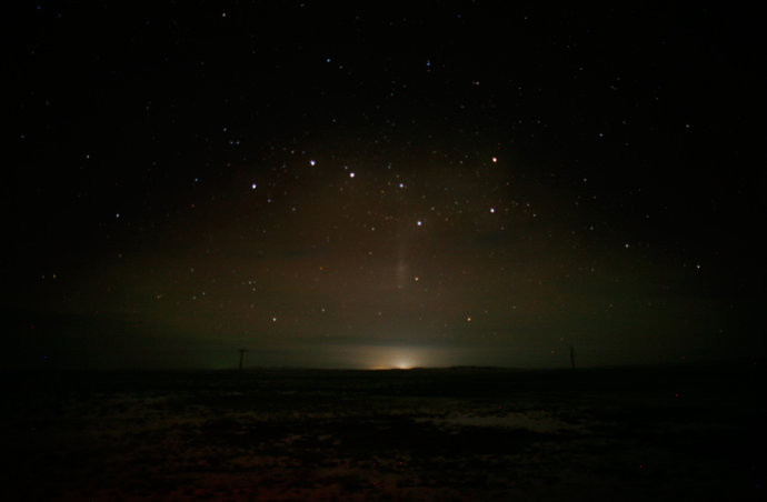 Ánh sáng phát ra từ một vụ thử nghiệm hạt nhân ngày 22/11/2008 tại Kurchatov, nơi đã diễn ra gần 500 vụ nổ thử nghiệm hạt nhân trong thời gian diễn ra Chiến tranh Lạnh.