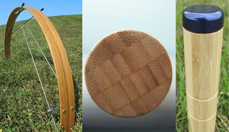 Vật liệu chế tạo xe đạp tre