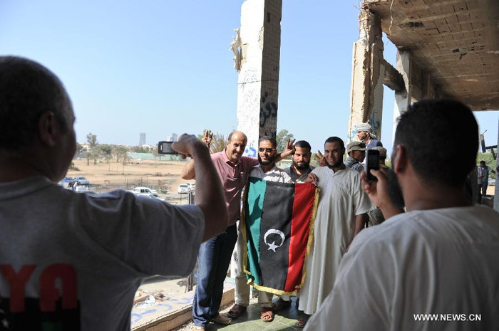 Bên trong tòa nhà House of Shame, ở Bab Al-azizia Bên trong tòa nhà House of Shame, ở Bab Al-azizia