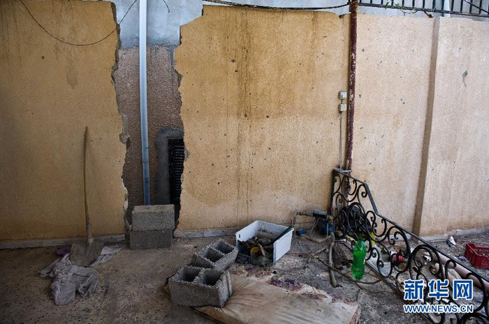 Dấu vết còn lại của những cuộc xung đột từng diễn ra tại đây Dấu vết còn lại của những cuộc xung đột từng diễn ra tại đây