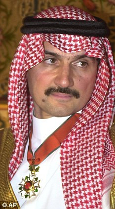 Hoàng tử Alwaleed bin Talal - cháu trai của Nhà Vua Abdullah Hoàng tử Alwaleed bin Talal - cháu trai của Nhà Vua Abdullah