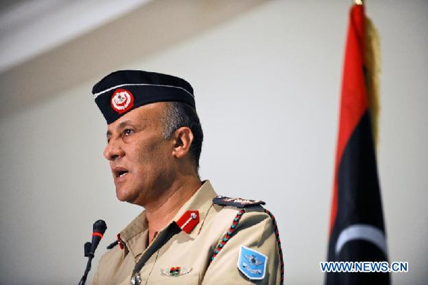 Ahmed Bani, phát ngôn viên quân sự của NTC