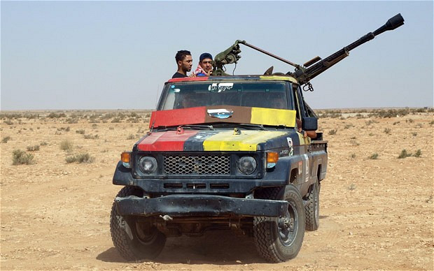 Lực lượng nổi dậy gần Bani Walid Lực lượng nổi dậy gần Bani Walid