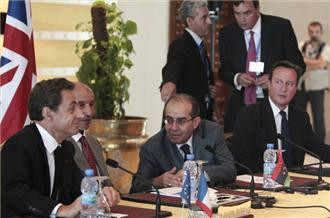 Ngoài ra, Pháp và Anh cũng cam kết giúp đỡ chính quyền NTC xây dựng lại các cơ sở hạ tầng để tiến hành rà phá bom mìn, hỗ trợ chăm sóc y tế và giáo dục, trang bị cho cảnh sát và bảo vệ biên giới. Ngoài ra, Pháp và Anh cũng cam kết giúp đỡ chính quyền NTC xây dựng lại các cơ sở hạ tầng để tiến hành rà phá bom mìn, hỗ trợ chăm sóc y tế và giáo dục, trang bị cho cảnh sát và bảo vệ biên giới.