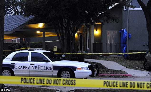 Hiện trường vụ án mạng tại Colleyville, Texas