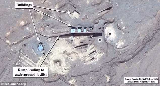 Ảnh chụp ngày 27/8 cho thấy trong khu vực này có 5 tòa nhà trước khi xảy ra vụ nổ