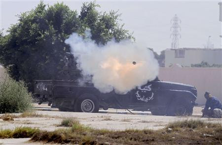 Cảnh chiến sự tại Sirte