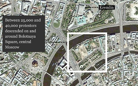 Quảng trường Bolotnaya và đường tới Điện Kremlin Quảng trường Bolotnaya và đường tới Điện Kremlin